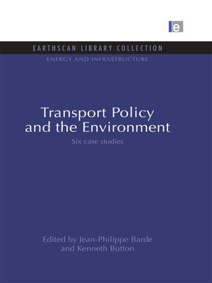 cover image of Transport Policy and the Environment